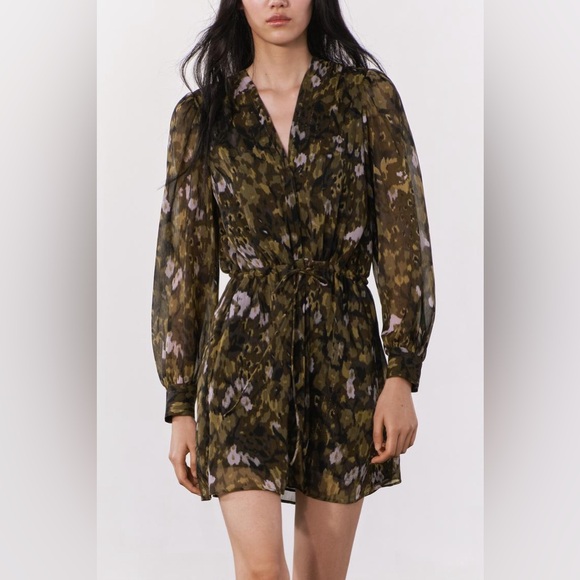 ZARA BLOGGERS’ FAVORITE PRINTED DRESS ZW COLLECTION - Picture 10 of 16